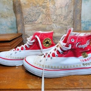 Converse Chuck Taylor Andy Worhol edition Campbell's tomato soup